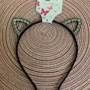 Ava Olivia Toddler Girl Cat Ears Headband NWT
